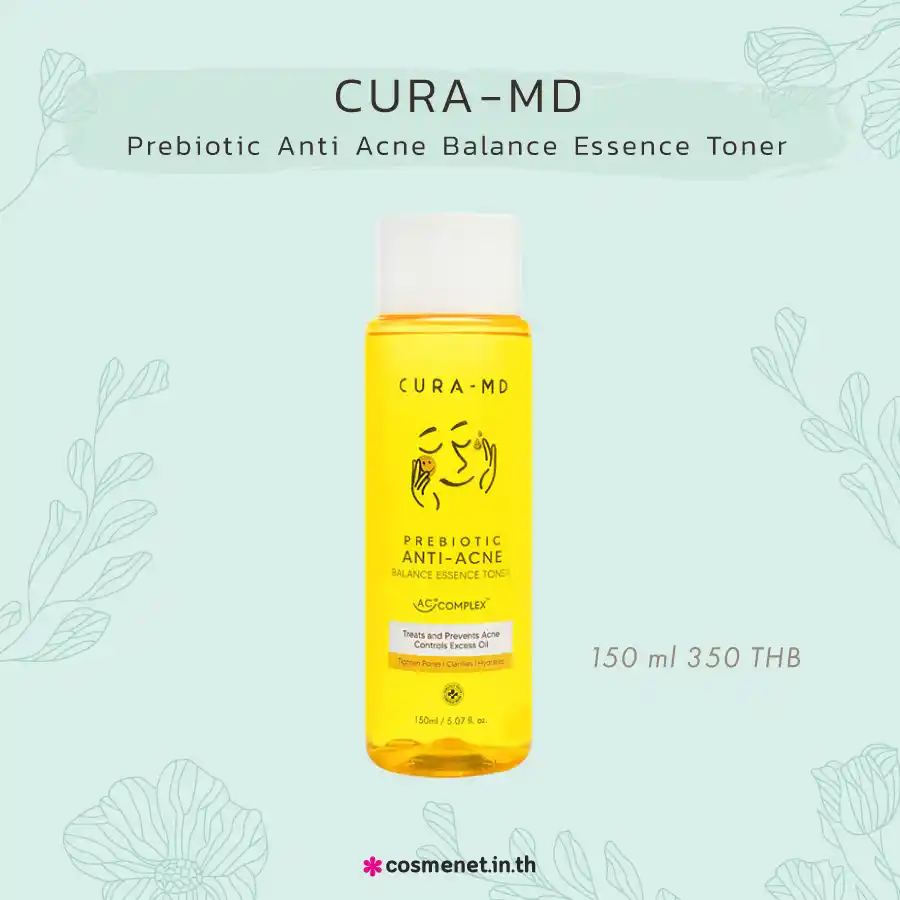 CURA-MD Prebiotic Anti-Acne Balance Essence Toner